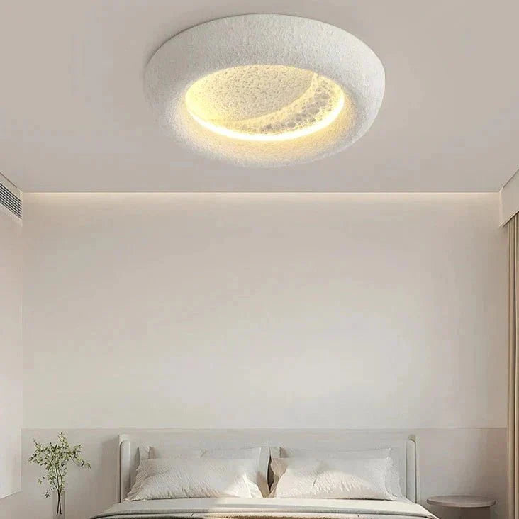 Moon Wall Lamp | Luxury Resin LED Light | 40cm Decor Indoor