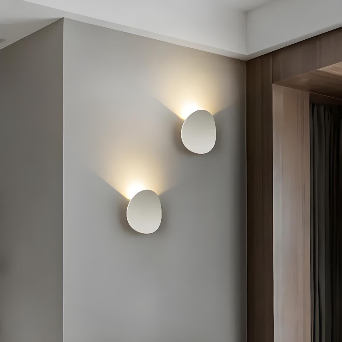 Modern Aluminum Wall Lamp for Interior Spaces | Minimalist Design | LED 7W | 90–260V AC | Non-Dimmable Indoor Lighting