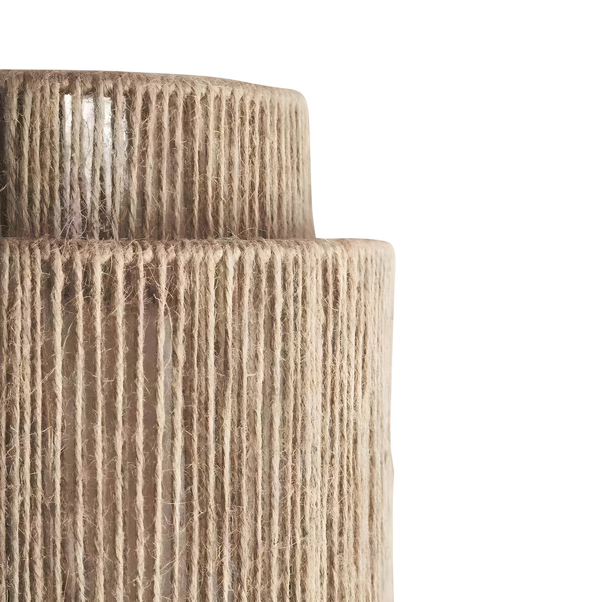 Natural Rope Wall Lamp Modern Rustic Sconce Light | E27 LED | Wall Mounted Ambient Lighting | Warm Decorative Indoor Light