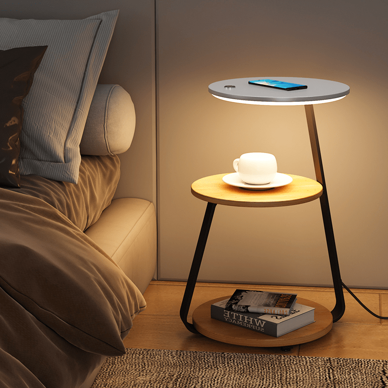 Signature | Side Table with Built-in Lighting
