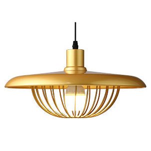Wood Grain Pendant Lamp | Scandinavian Design Hanging Light | Aluminum & Iron | E27 Compatible | Adjustable Ceiling Lighting