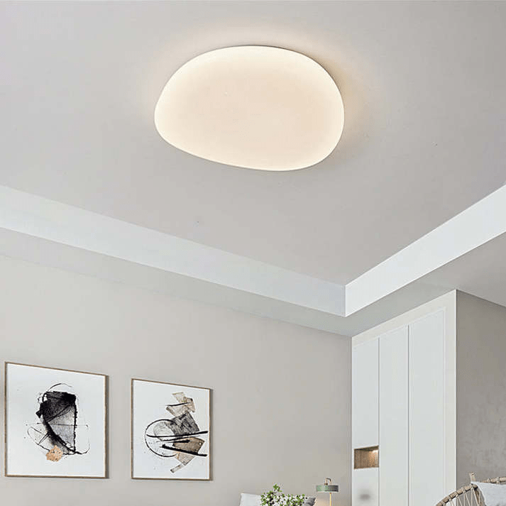 Recessed Ceiling LED Lamp Modern Flush Mount Light Fixture | Minimalist Iron Acrylic Design | Bedroom Living Room Ceiling Lighting