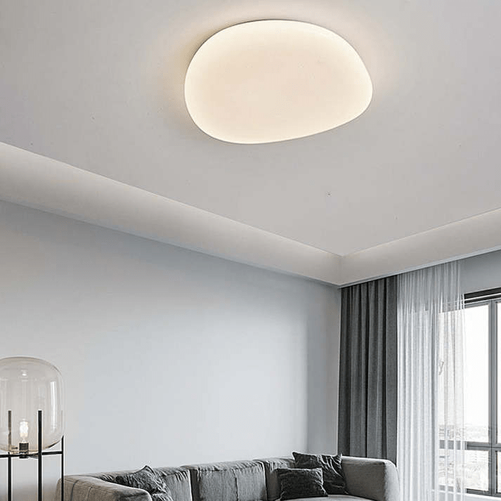 Recessed Ceiling LED Lamp Modern Flush Mount Light Fixture | Minimalist Iron Acrylic Design | Bedroom Living Room Ceiling Lighting