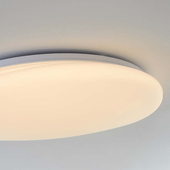 Recessed Ceiling LED Lamp Modern Flush Mount Light Fixture | Minimalist Iron Acrylic Design | Bedroom Living Room Ceiling Lighting