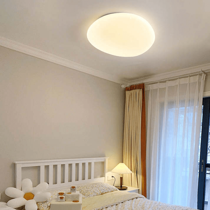 Recessed Ceiling LED Lamp Modern Flush Mount Light Fixture | Minimalist Iron Acrylic Design | Bedroom Living Room Ceiling Lighting