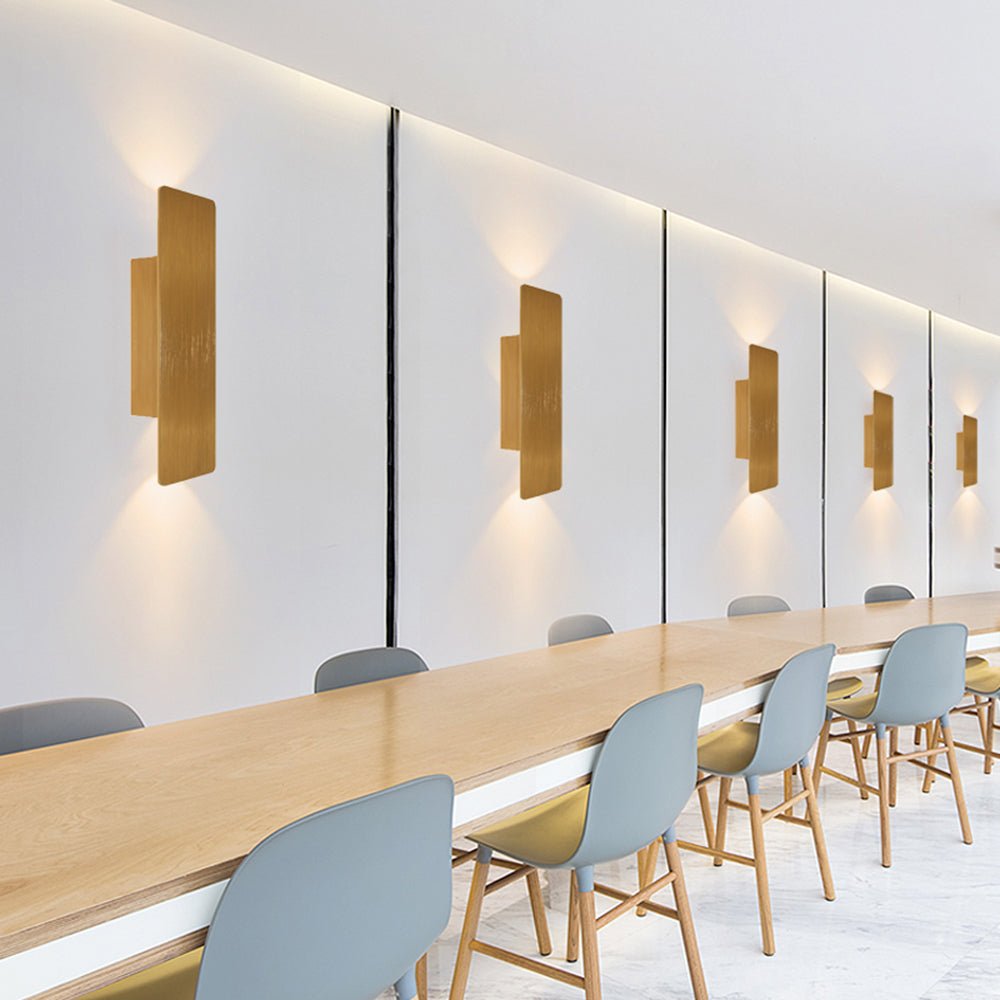 Up and Down Wall Light | Modern LED Wall Fixture | Aluminum Design | Dual Light Output | Indoor Lighting for Hallway & Bedroom