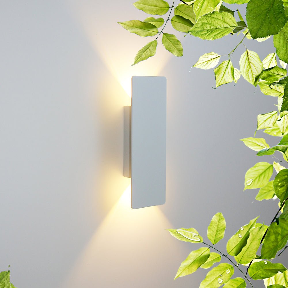 Up and Down Wall Light | Modern LED Wall Fixture | Aluminum Design | Dual Light Output | Indoor Lighting for Hallway & Bedroom