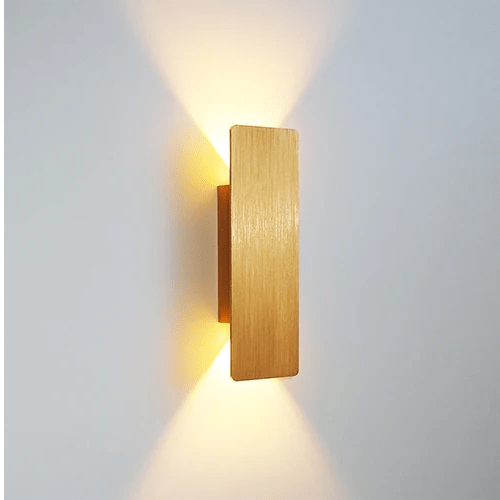 Up and Down Wall Light | Modern LED Wall Fixture | Aluminum Design | Dual Light Output | Indoor Lighting for Hallway & Bedroom
