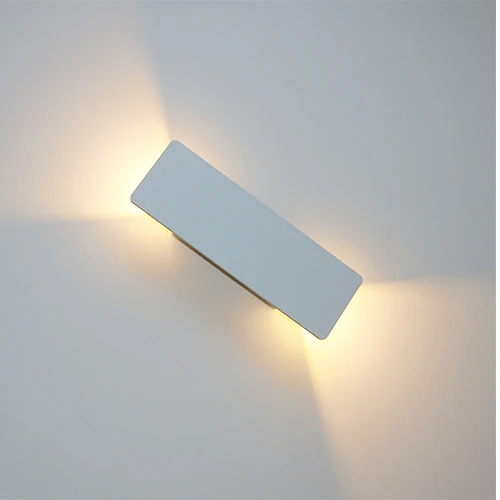 Up and Down Wall Light | Modern LED Wall Fixture | Aluminum Design | Dual Light Output | Indoor Lighting for Hallway & Bedroom