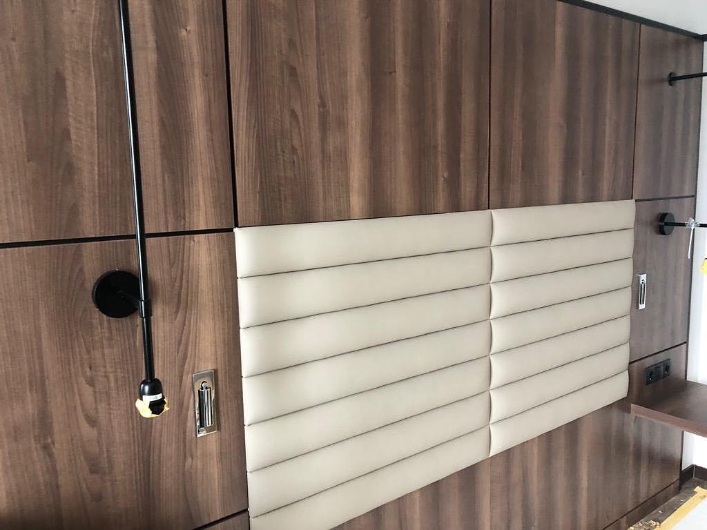 Minimalist Embedded Bedside Wall Sconce | Aluminum & Metal | Integrated 3000K LED | Adjustable Warm Light | Bedroom Accent
