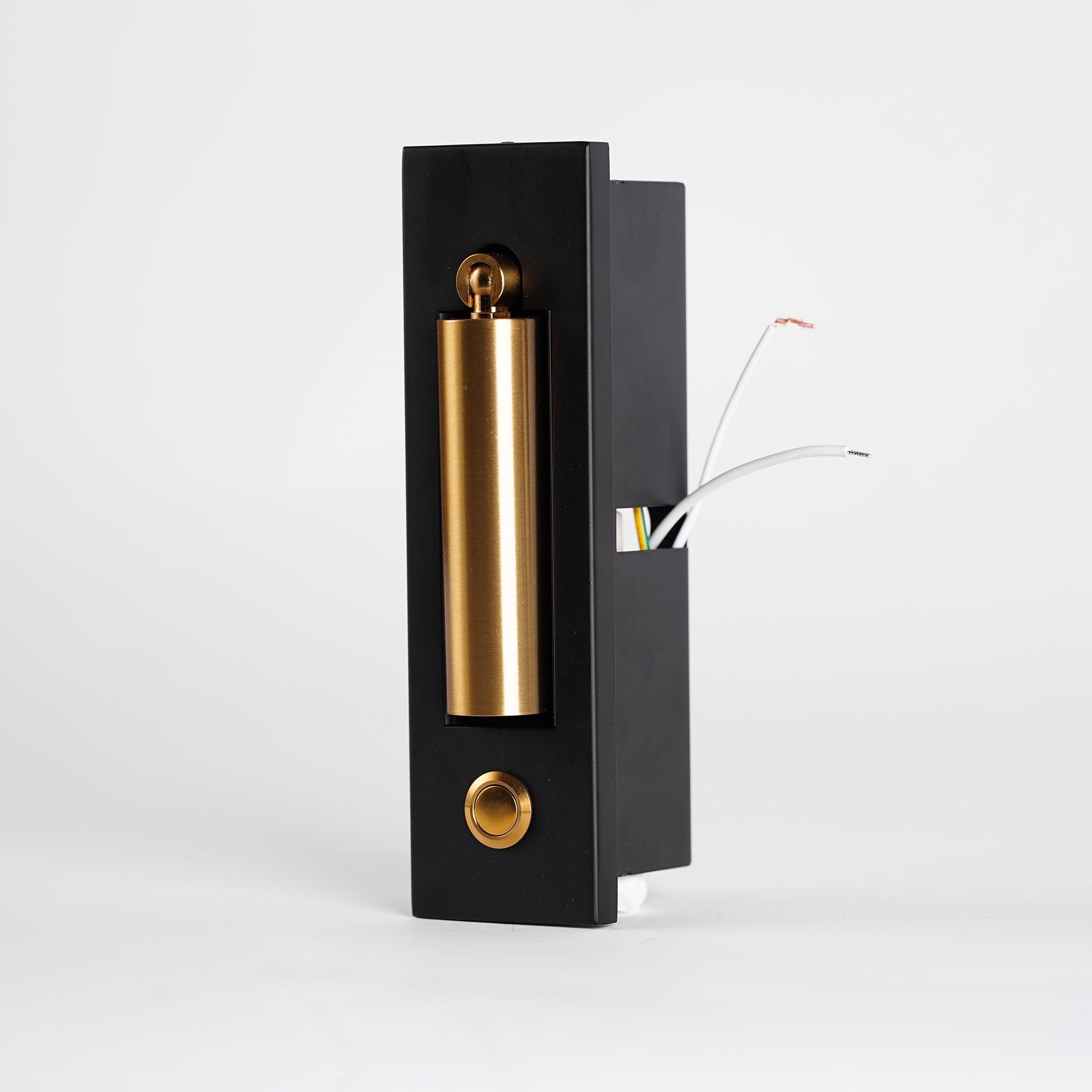 Minimalist Embedded Bedside Wall Sconce | Aluminum & Metal | Integrated 3000K LED | Adjustable Warm Light | Bedroom Accent