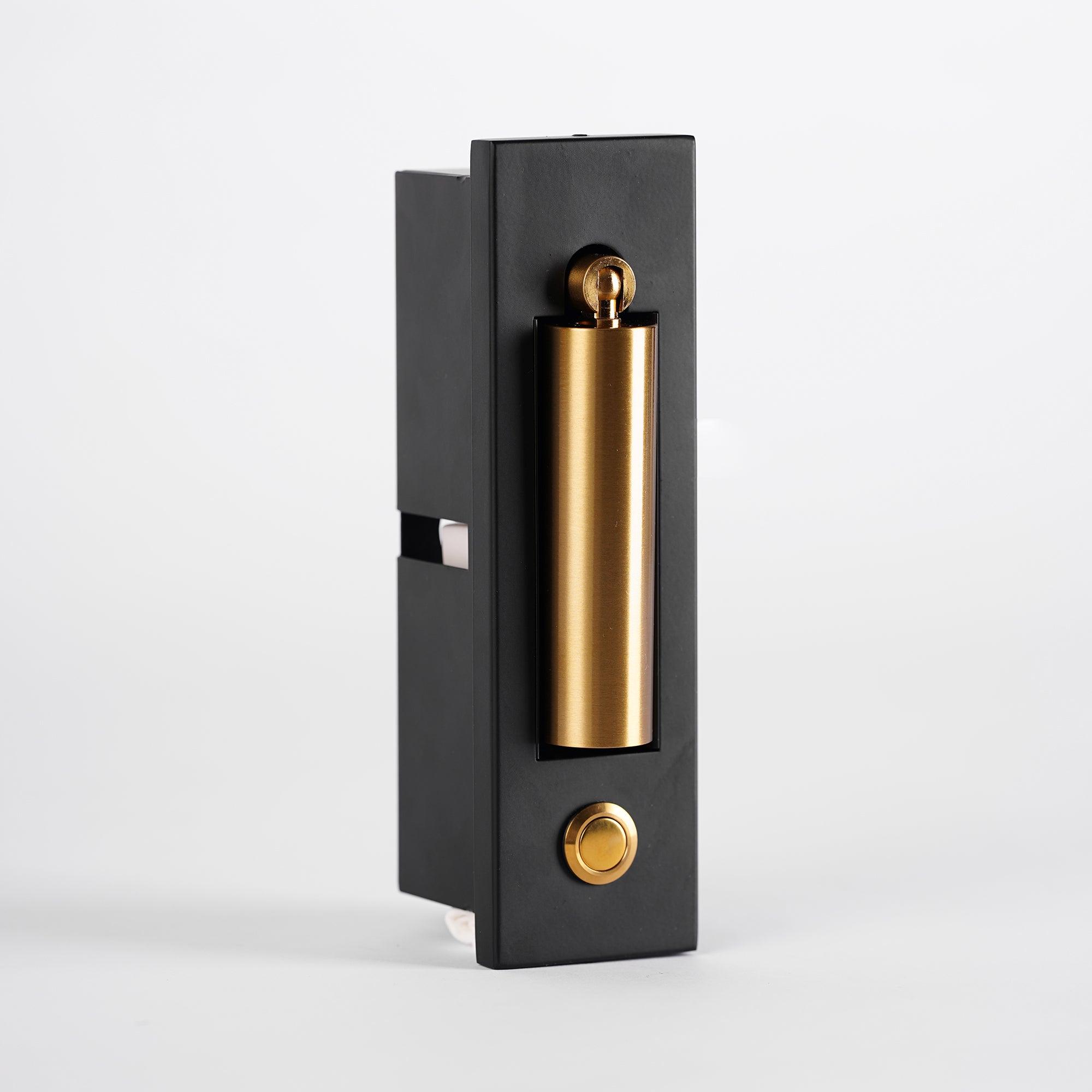 Minimalist Embedded Bedside Wall Sconce | Aluminum & Metal | Integrated 3000K LED | Adjustable Warm Light | Bedroom Accent