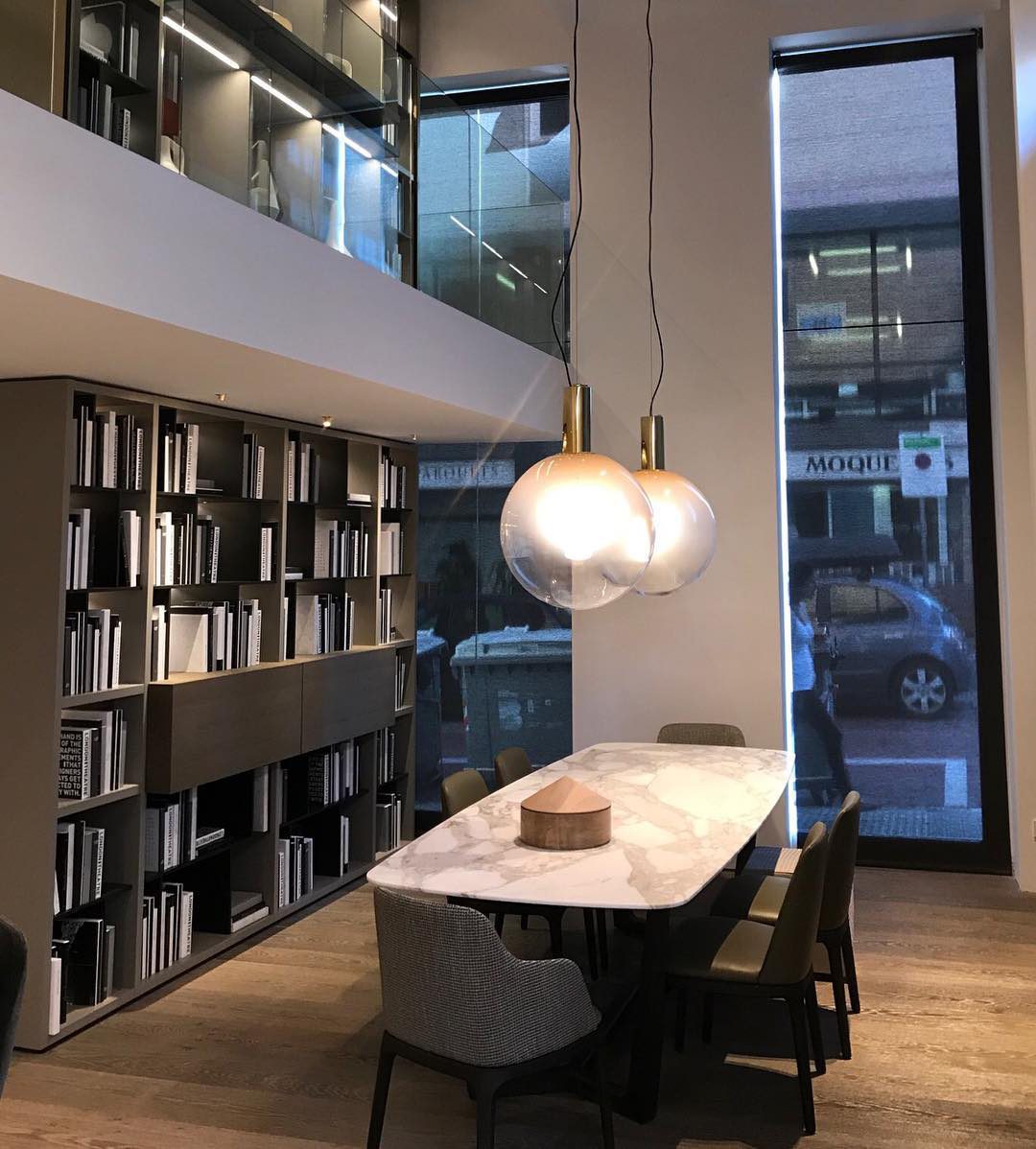 Isabel Pendant Lamp | Glass & Metal Design Hanging Light | GU10 Compatible | Soft Diffused Lighting | Bedroom & Living Space