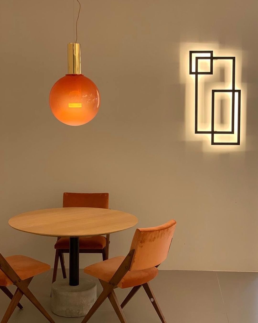 Isabel Pendant Lamp | Glass & Metal Design Hanging Light | GU10 Compatible | Soft Diffused Lighting | Bedroom & Living Space