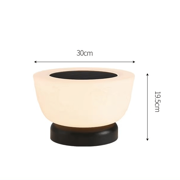 Solar Landing Light Outdoor LED Pathway Lamp | IP65 Waterproof | Acrylic & Hardware | Warm Light E27 Garden & Driveway Lighting