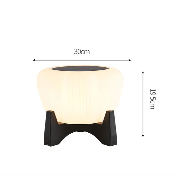 Solar Landing Light Outdoor LED Pathway Lamp | IP65 Waterproof | Acrylic & Hardware | Warm Light E27 Garden & Driveway Lighting