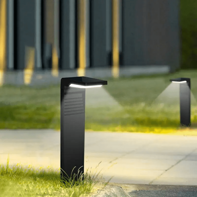 Solar Garden Light | Lavie Outdoor LED Lamp | Metal Solar Powered Landscape Lighting | Warm White Ambient Garden Light