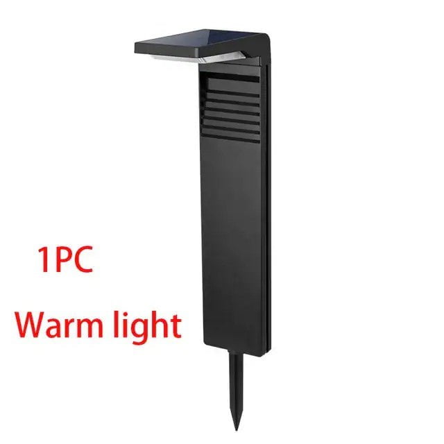 Solar Garden Light | Lavie Outdoor LED Lamp | Metal Solar Powered Landscape Lighting | Warm White Ambient Garden Light