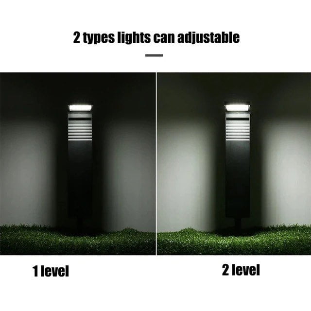 Solar Garden Light | Lavie Outdoor LED Lamp | Metal Solar Powered Landscape Lighting | Warm White Ambient Garden Light