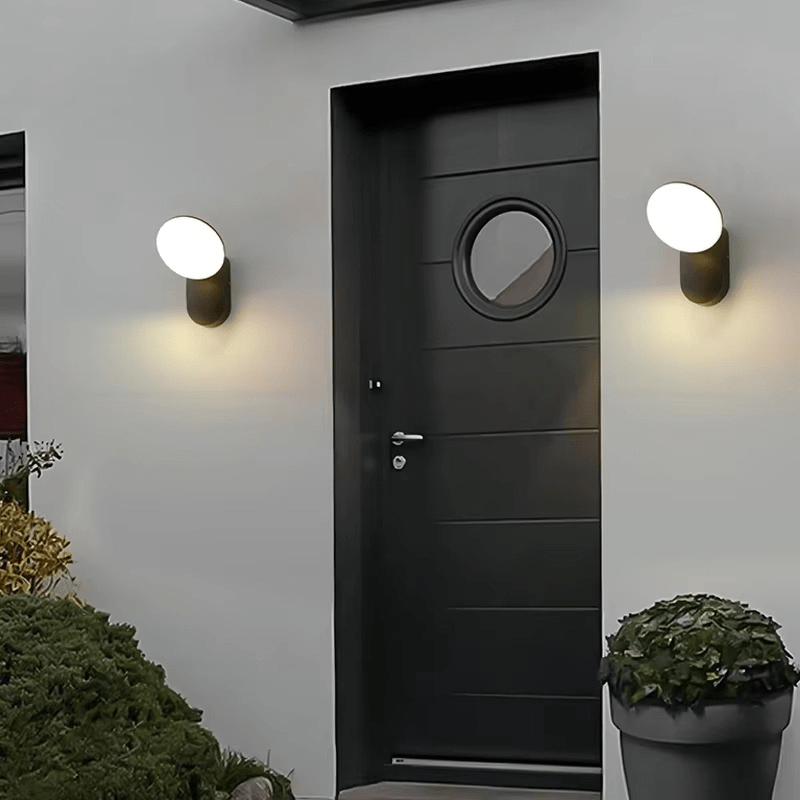 LED Wall Lamp with Motion Sensor Outdoor | IP65 Waterproof | 12W LED | Aluminum Acrylic | Smart Security Lighting for Entrance and Garden