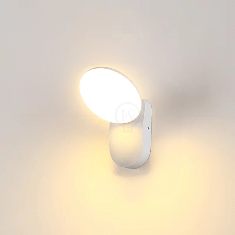 LED Wall Lamp with Motion Sensor Outdoor | IP65 Waterproof | 12W LED | Aluminum Acrylic | Smart Security Lighting for Entrance and Garden