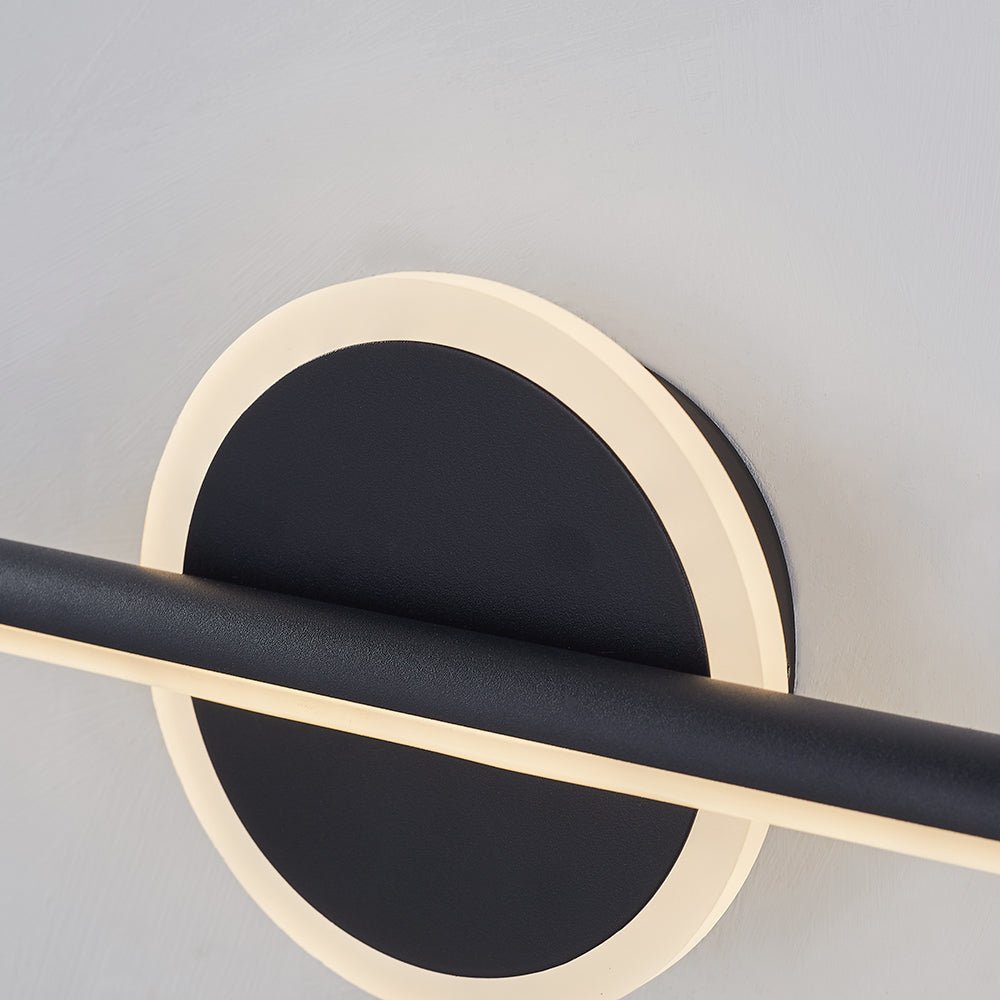 Modern LED Wall Lamp Round or Square Design | Silicone Metal Build | SMD LED | IP44 Indoor Lighting | 40–80 cm Wall Fixture