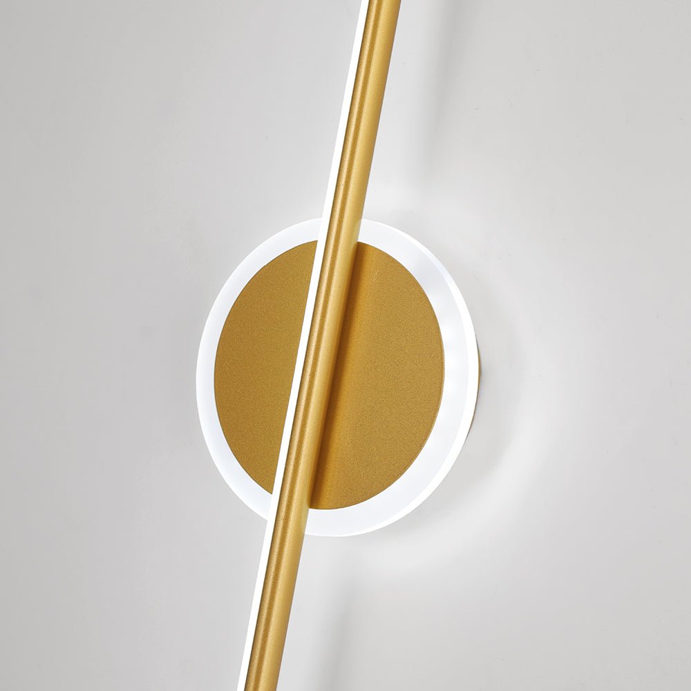 Modern LED Wall Lamp Round or Square Design | Silicone Metal Build | SMD LED | IP44 Indoor Lighting | 40–80 cm Wall Fixture