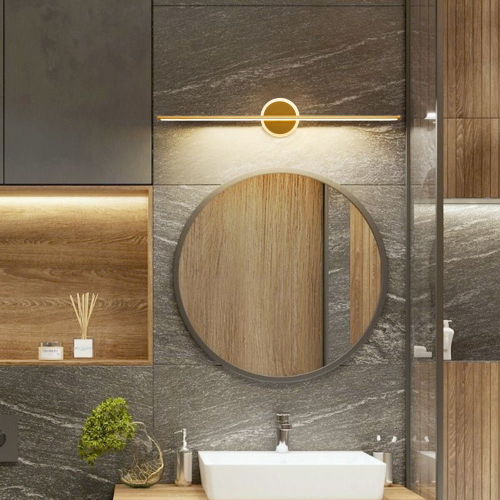 Modern LED Wall Lamp Round or Square Design | Silicone Metal Build | SMD LED | IP44 Indoor Lighting | 40–80 cm Wall Fixture
