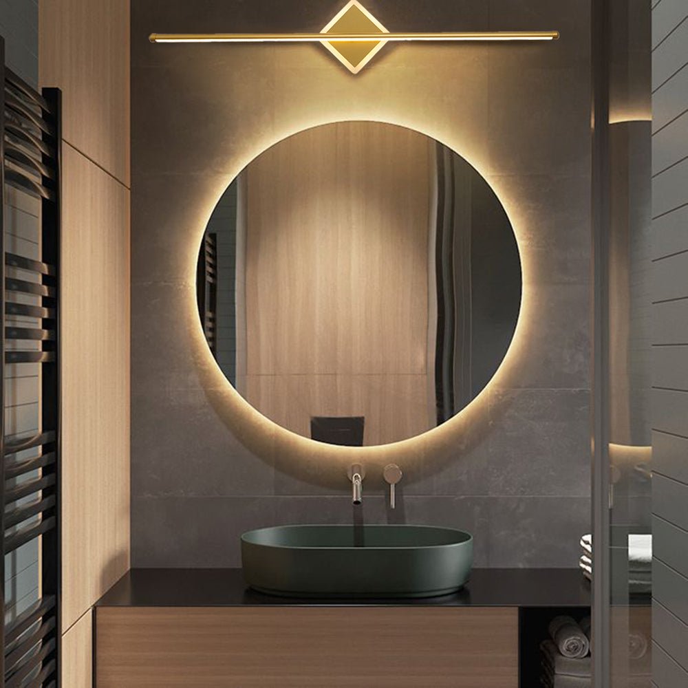 Modern LED Wall Lamp Round or Square Design | Silicone Metal Build | SMD LED | IP44 Indoor Lighting | 40–80 cm Wall Fixture