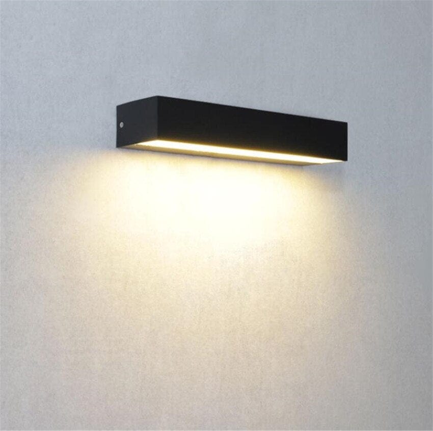Outdoor LED Bar Wall Light Luminous | IP65 Waterproof | Aluminum Tempered Glass | Warm White | 30–80 cm Modern Exterior Lighting