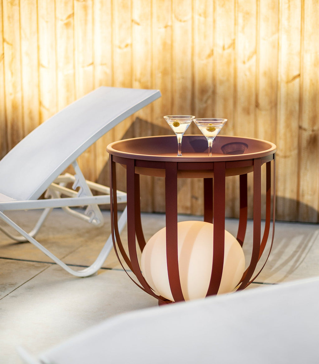 Luxury Garden Lamp with Planter