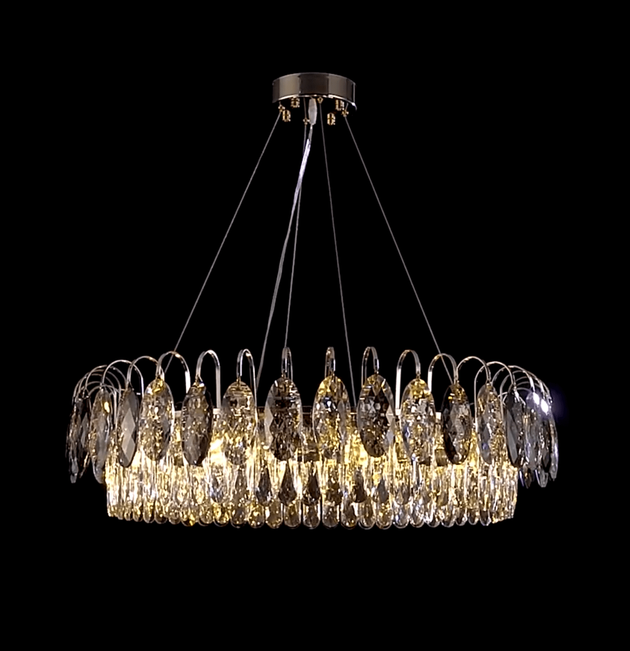 Luxe K9 Crystal Chandelier