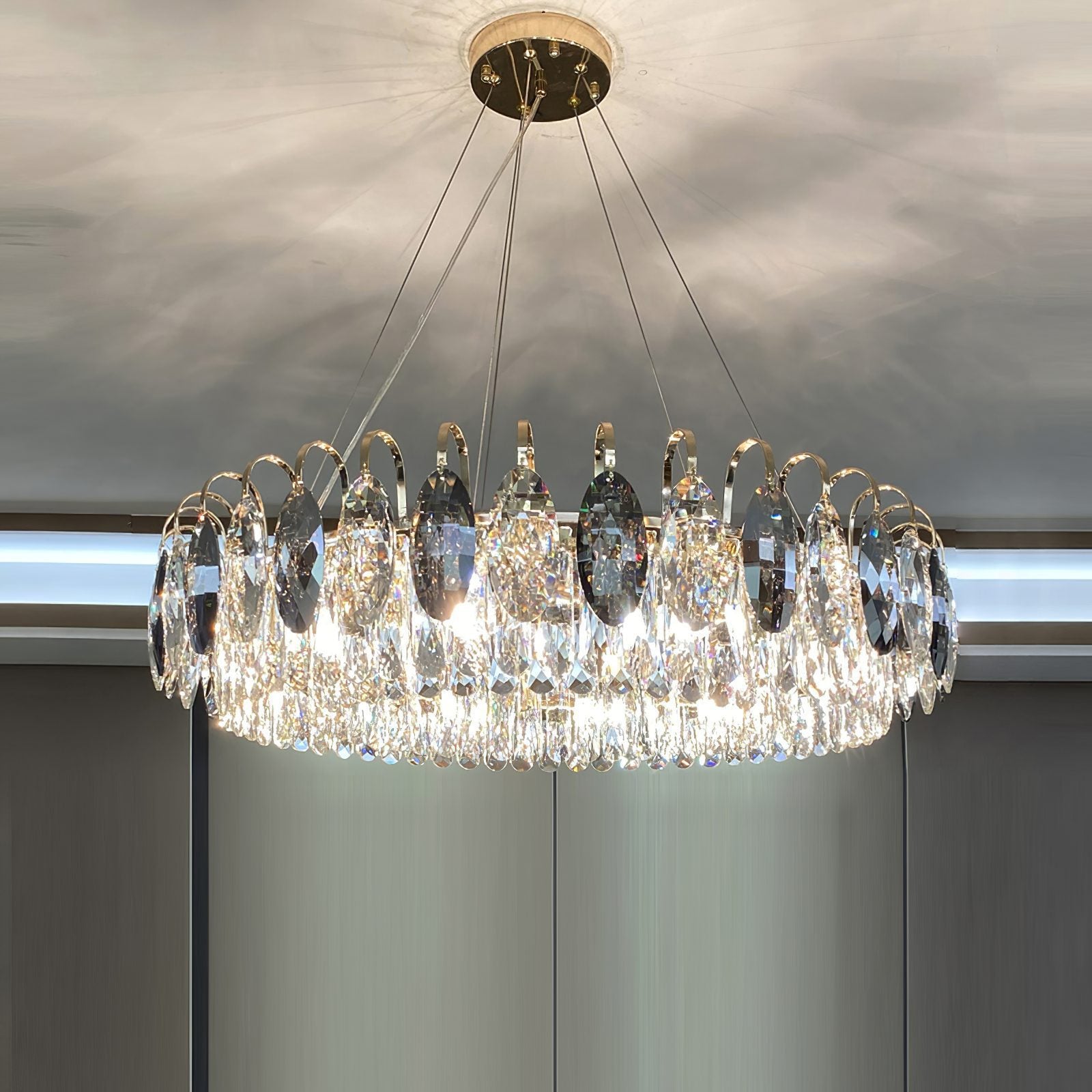 Luxe K9 Crystal Chandelier