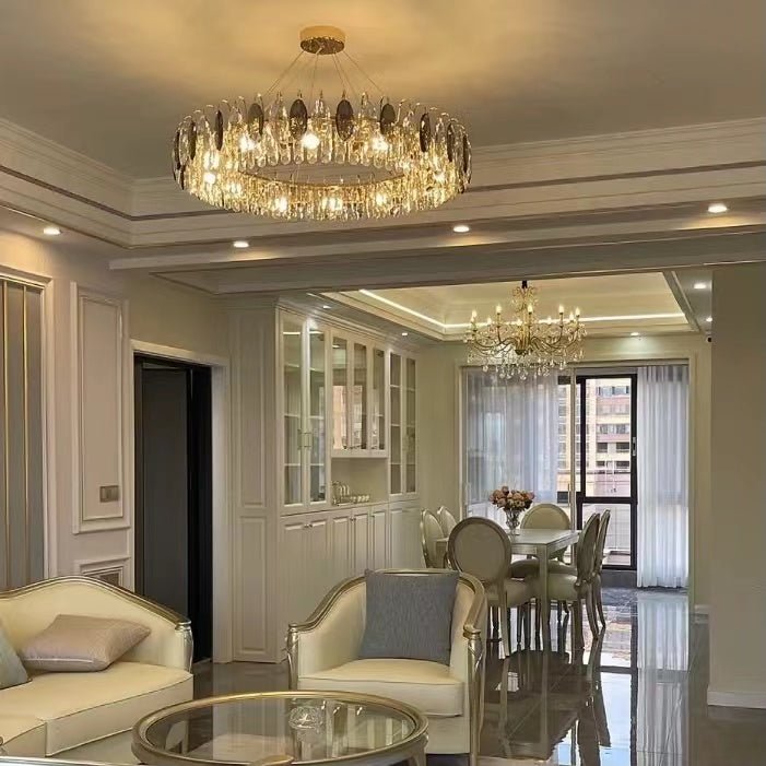 Luxe K9 Crystal Chandelier
