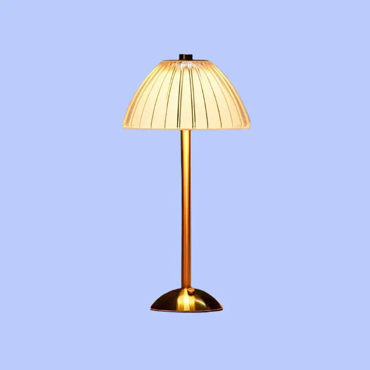 Crystal Metal Wireless Table Lamp