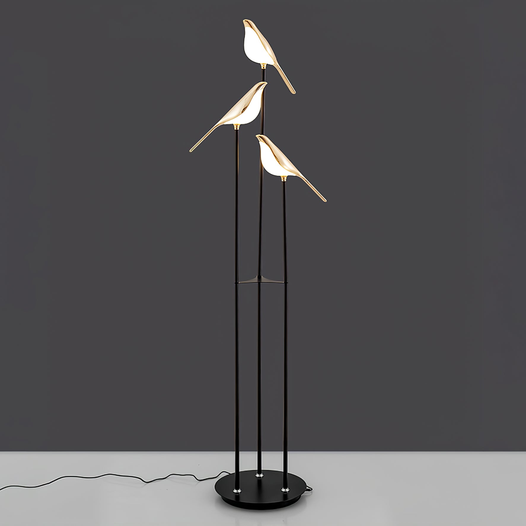 Magpie Perch Torch Lamp Floor Lamp