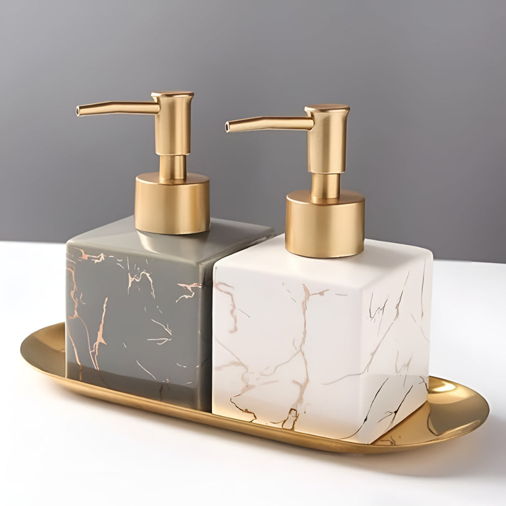 Marble Soap Dispenser for Kitchen or Bathroom | Marmora