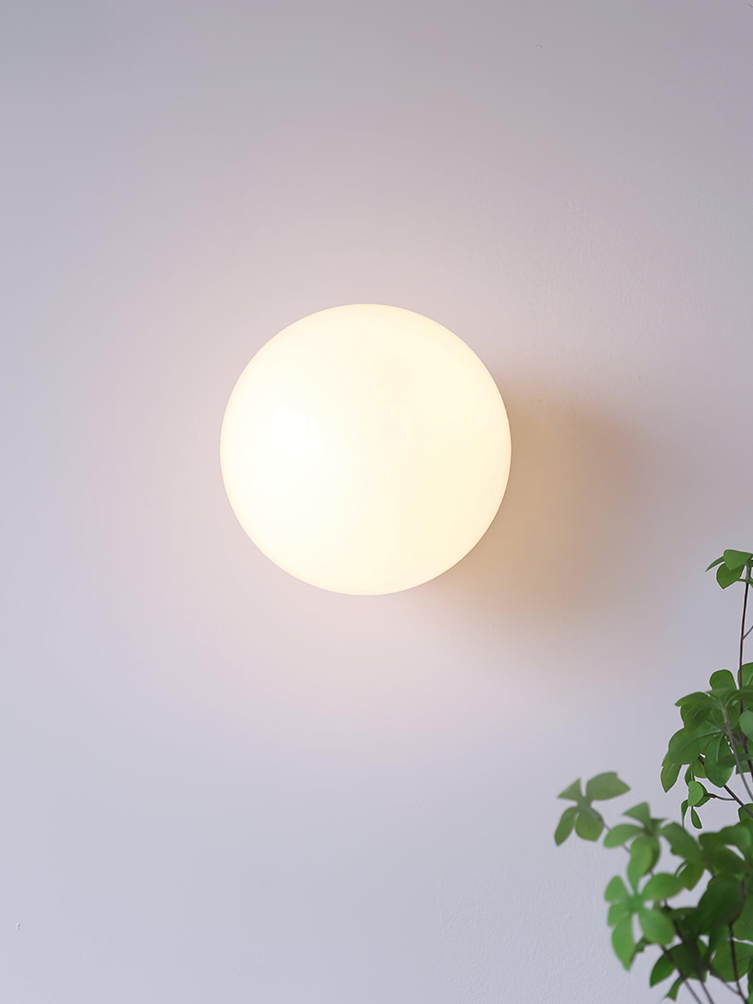Marshmallow Wall Lamp Pink Glass | Modern Wall Light | Metal Frame | E26 E27 LED Compatible | Decorative Indoor Lighting