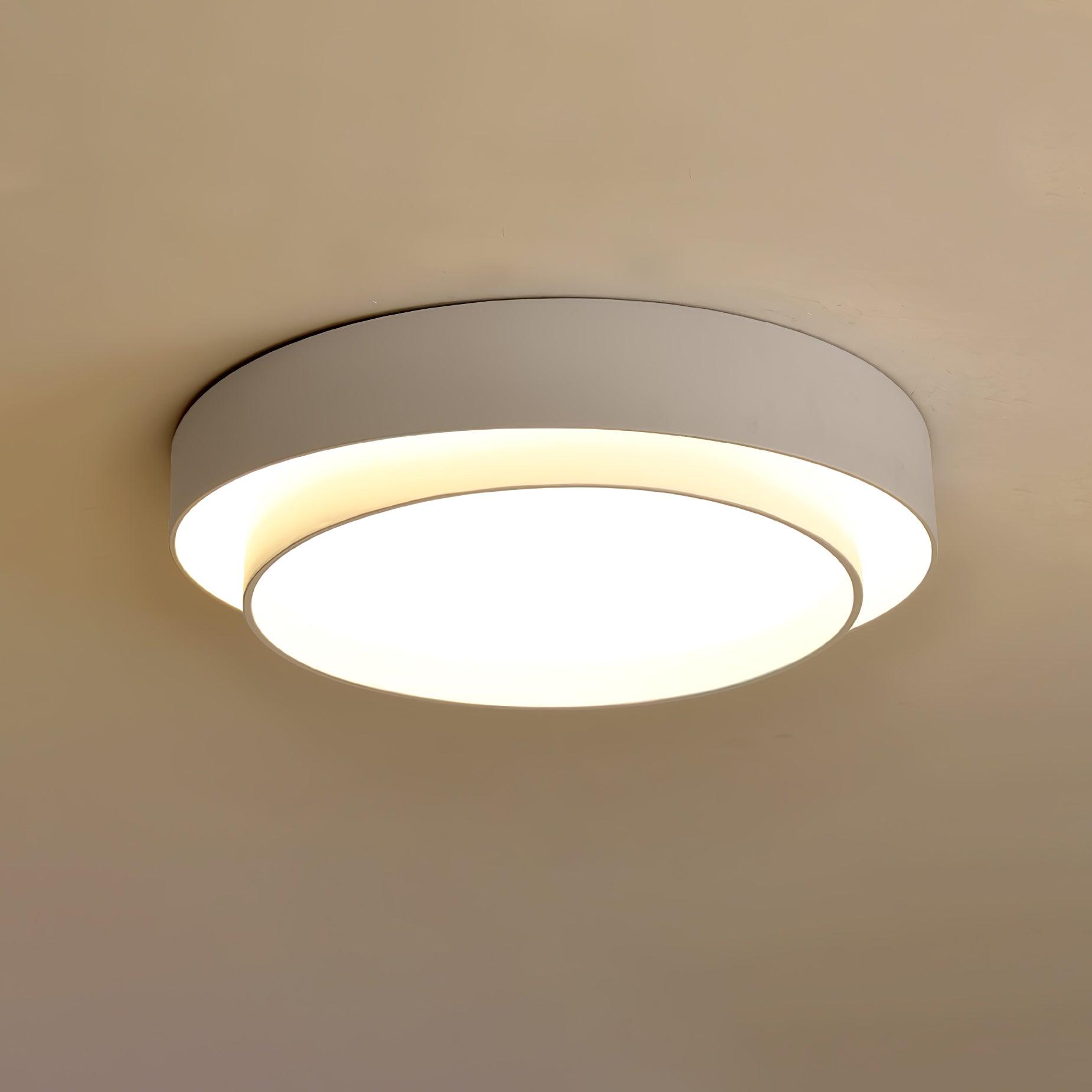 Melody Ceiling Lamp Modern LED | Cylindrical Ceiling Light | Iron Metal Acrylic | Integrated LED Dimmable | Living Room Bedroom Lighting