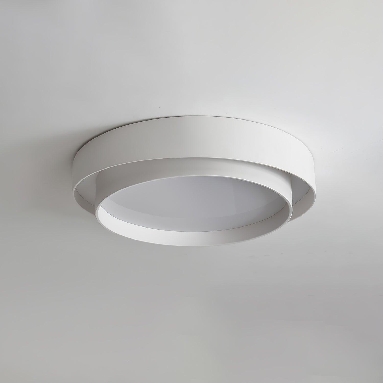 Melody Ceiling Lamp Modern LED | Cylindrical Ceiling Light | Iron Metal Acrylic | Integrated LED Dimmable | Living Room Bedroom Lighting