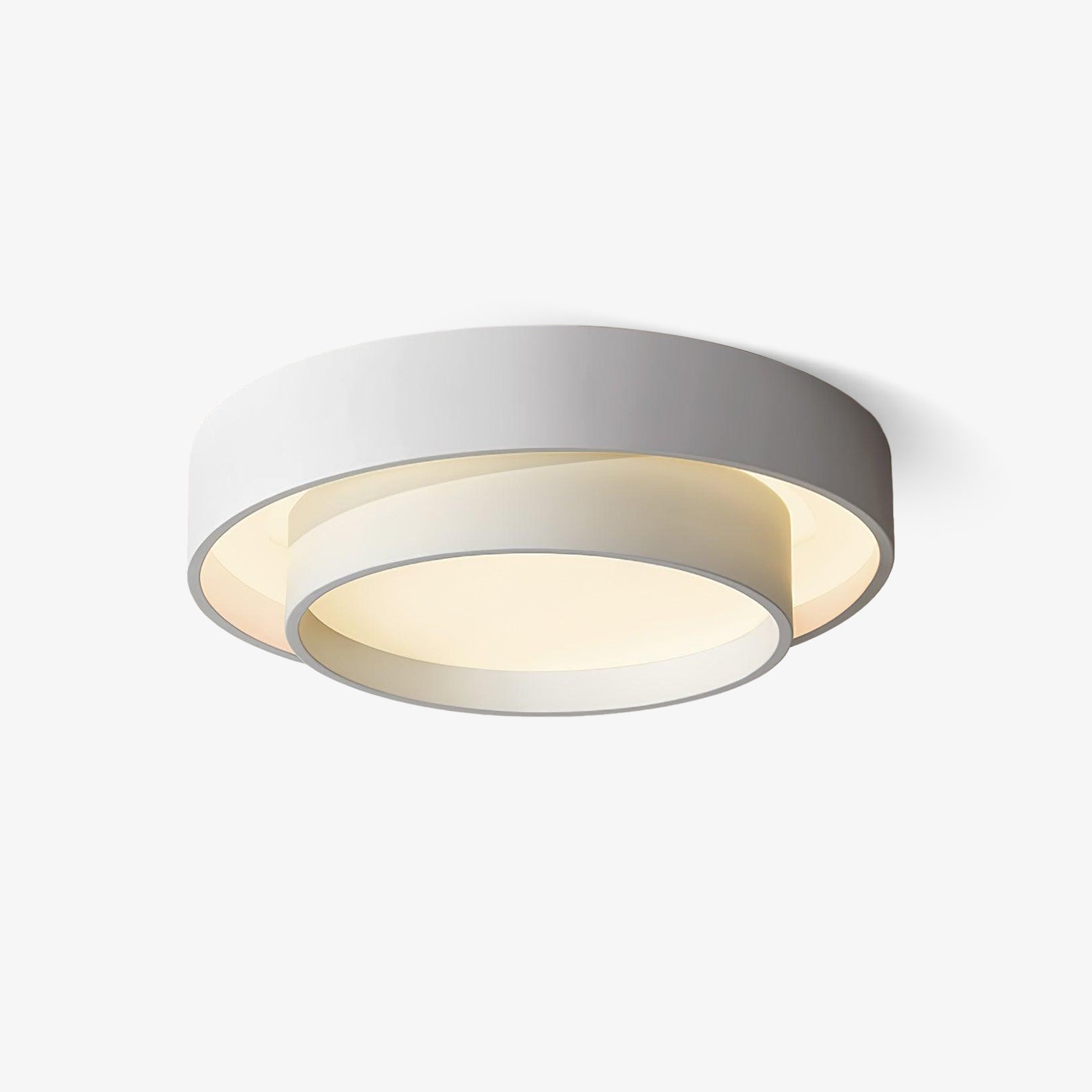 Melody Ceiling Lamp Modern LED | Cylindrical Ceiling Light | Iron Metal Acrylic | Integrated LED Dimmable | Living Room Bedroom Lighting