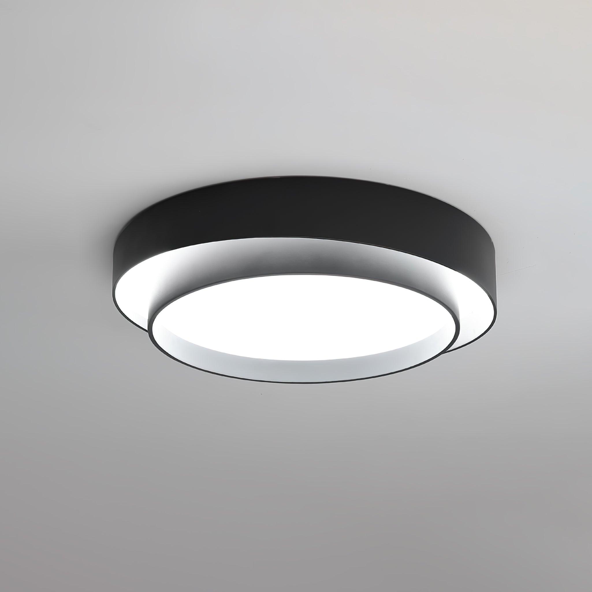 Melody Ceiling Lamp Modern LED | Cylindrical Ceiling Light | Iron Metal Acrylic | Integrated LED Dimmable | Living Room Bedroom Lighting