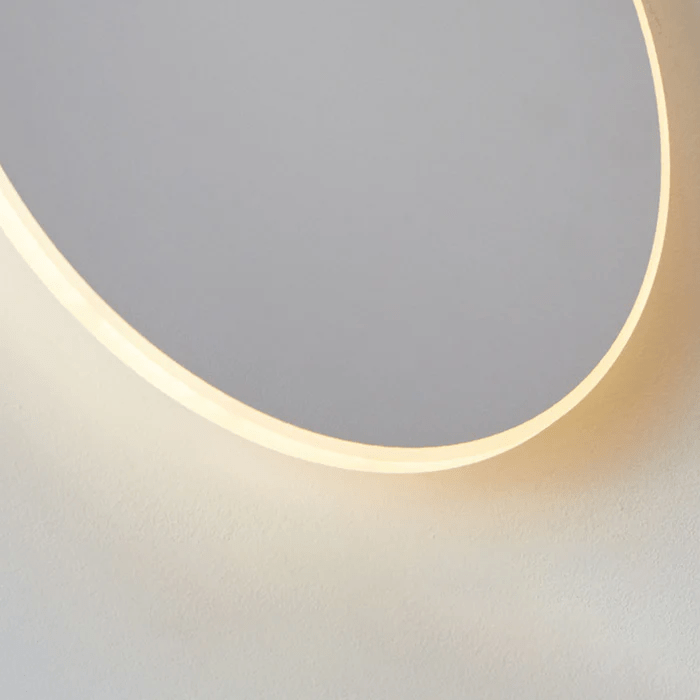 Minimalist Round LED Wall Light Outdoor | Waterproof IP65 | Stainless Steel Acrylic | Modern Exterior Wall Lamp | White Black