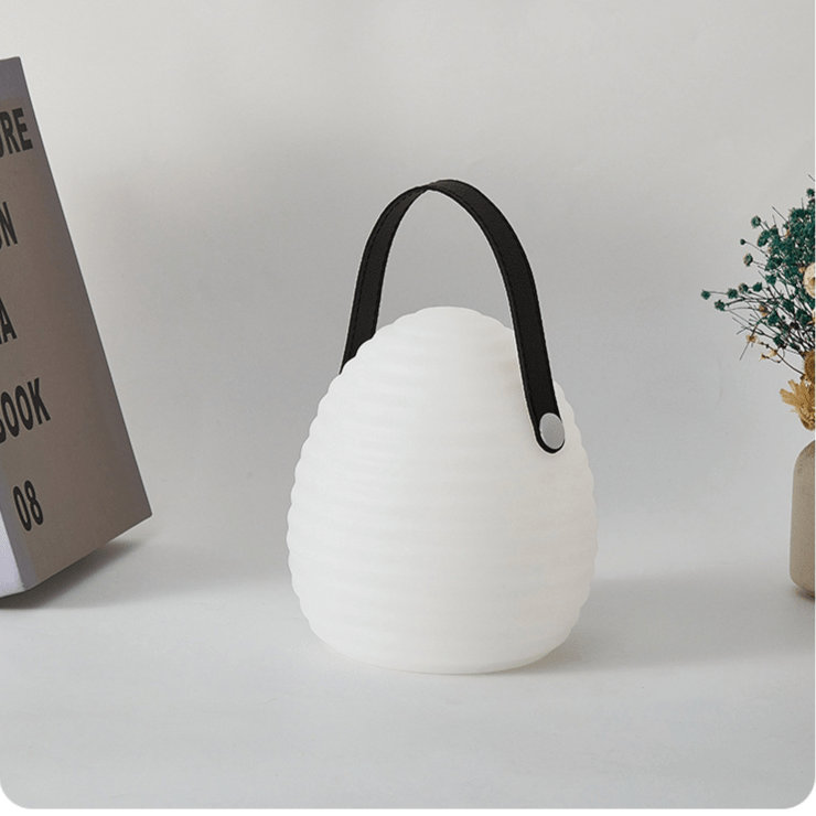 Modern Outdoor LED Lantern with Remote Control | 16 Color Modes RGB Patio & Garden Light | Rechargeable Waterproof Decorative Lamp Ø16cm