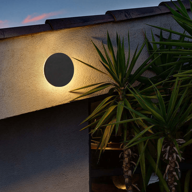 Modern Minimalist LED Outdoor Wall Lamp IP65 Waterproof | Round & Square Exterior Sconce | Metal Acrylic Entrance Lighting 220V