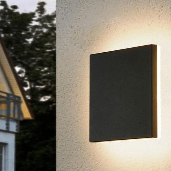 Modern Minimalist LED Outdoor Wall Lamp IP65 Waterproof | Round & Square Exterior Sconce | Metal Acrylic Entrance Lighting 220V