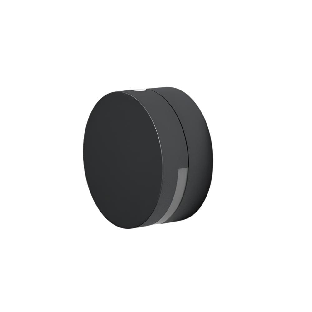 Modern Round Outdoor Wall Lamp IP65 Waterproof | Metal Glass LED Sconce | Warm Light Entrance & Garden Lighting Ø14cm