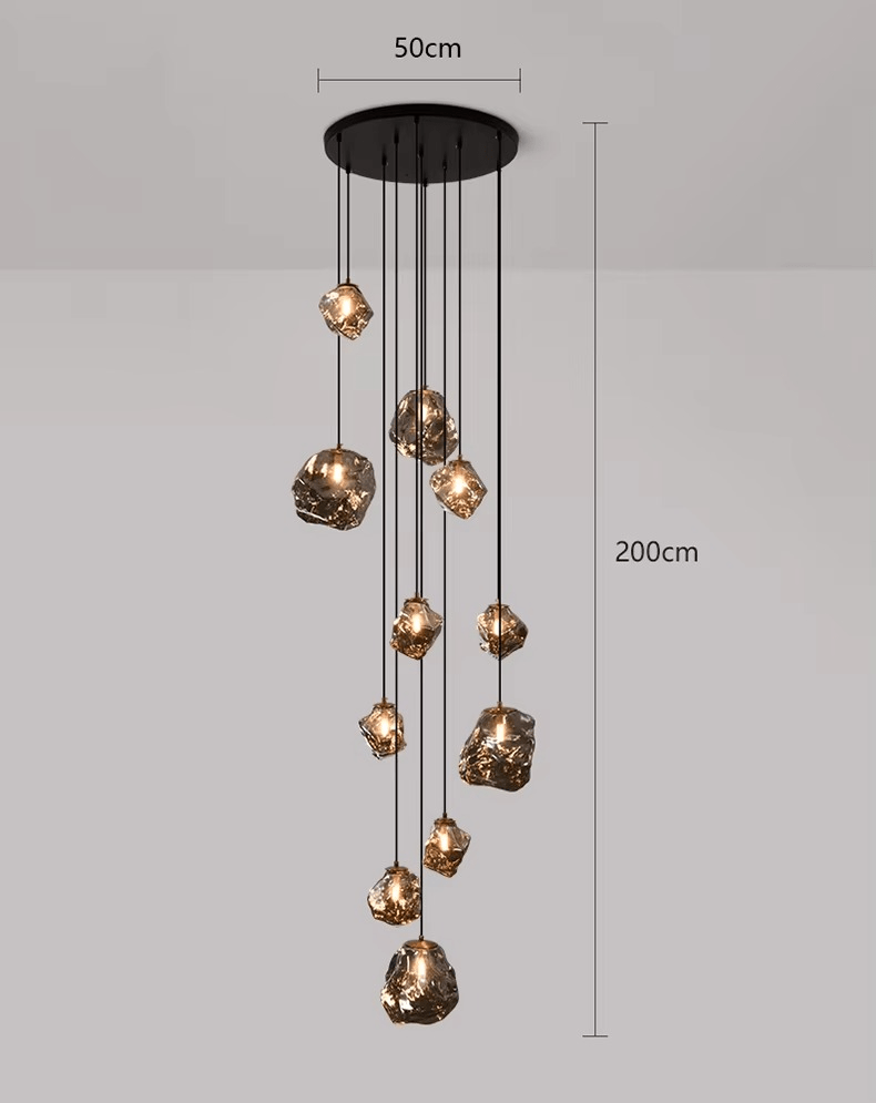 Modern Stair Chandelier