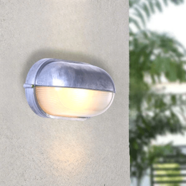 Modern Waterproof Outdoor Wall Sconce E27 | Aluminum Glass Exterior Wall Light | Garden & Entrance Lighting Fixture Ø18–28cm