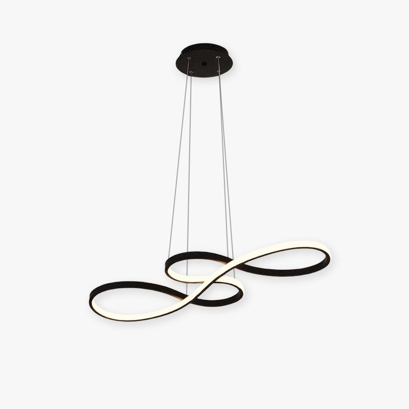 Musical Notes LED Pendant Lamp Modern Artistic Hanging Light | Metal Acrylic Design | Adjustable Cable | Warm Neutral Cool Light